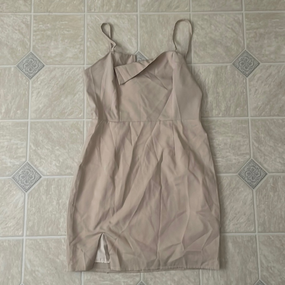 Khaki Mini Dress